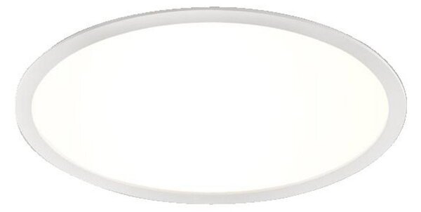 Plafoniera LIGHT-POINT, dimmerabile, Bianco, Soggiorno, Alluminio