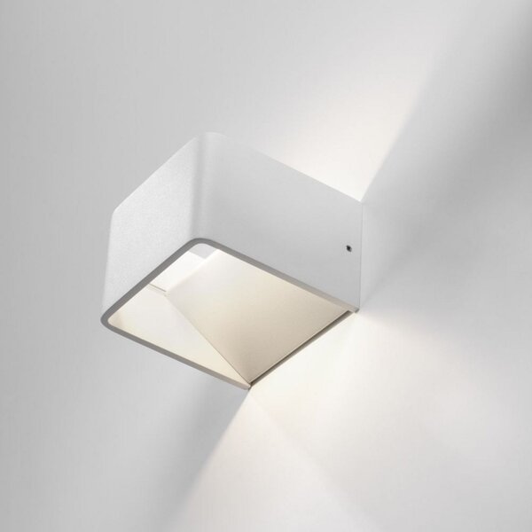 Applique da parete LIGHT-POINT, dimmerabile, Bianco, Soggiorno, Alluminio