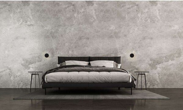 Applique da parete ANTIDARK, dimmerabile, Nero, Camera da letto, Alluminio