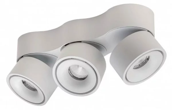 Plafoniera ANTIDARK, dimmerabile, Bianco, Soggiorno, Metallo