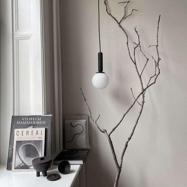 Lampada a sospensione 101 COPENHAGEN, Bronzo / Ottone anticato, Soggiorno, Vetro