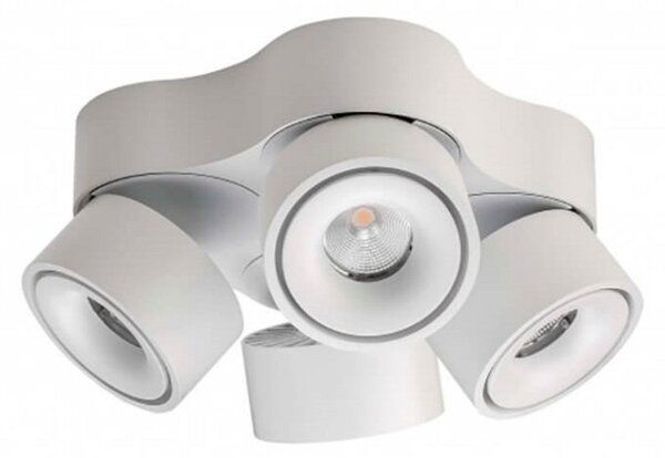 Plafoniera ANTIDARK, dimmerabile, Bianco, Soggiorno, Metallo