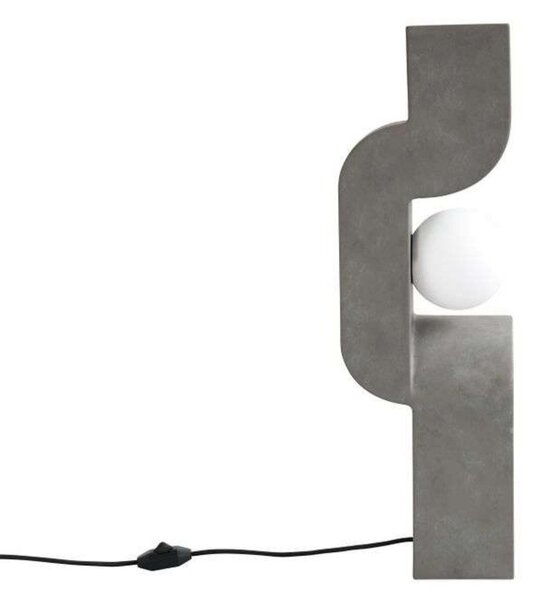 Lampada da terra 101 COPENHAGEN, dimmerabile, Grigio, Soggiorno, Ceramica