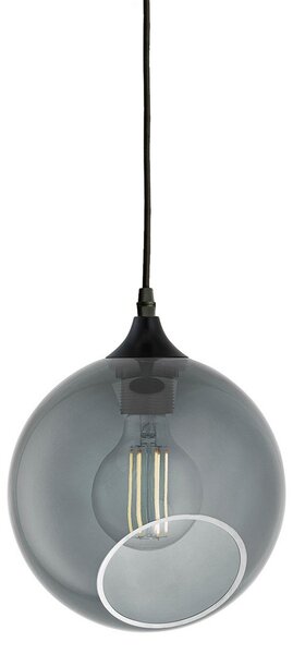 Lampada a sospensione DESIGN BY US, Ballroom, dimmerabile, Grigio, Soggiorno, Vetro, Design