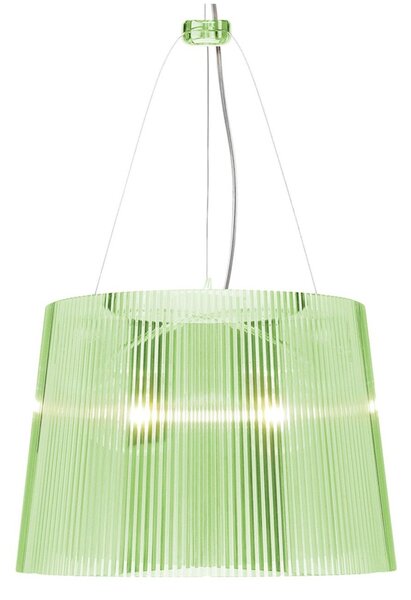 Lampada a sospensione Kartell, Gé, Verde, Soggiorno, Plastica, Design