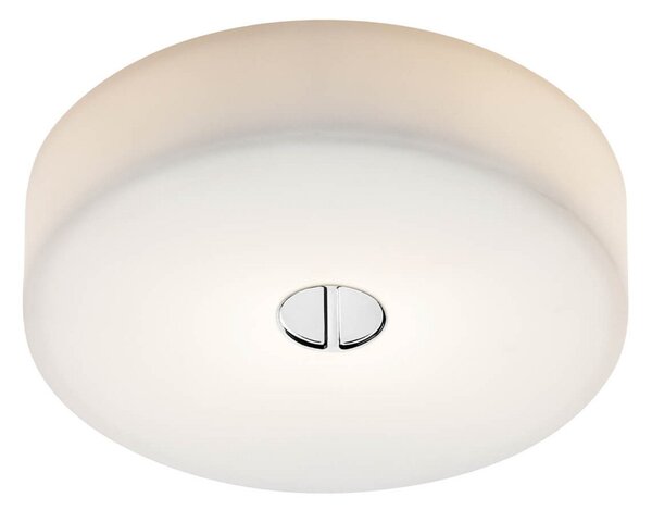 Plafoniera FLOS, MINI, dimmerabile, Bianco, Bagno, Vetro, Design