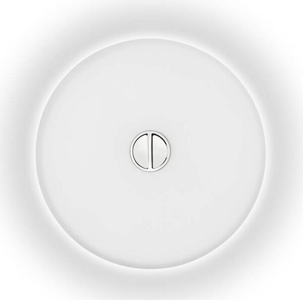 Plafoniera FLOS, MINI, dimmerabile, Bianco, Bagno, Vetro, Design