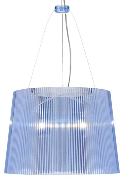 Lampada a sospensione Kartell, Gé, Blu, Soggiorno, Plastica, Design