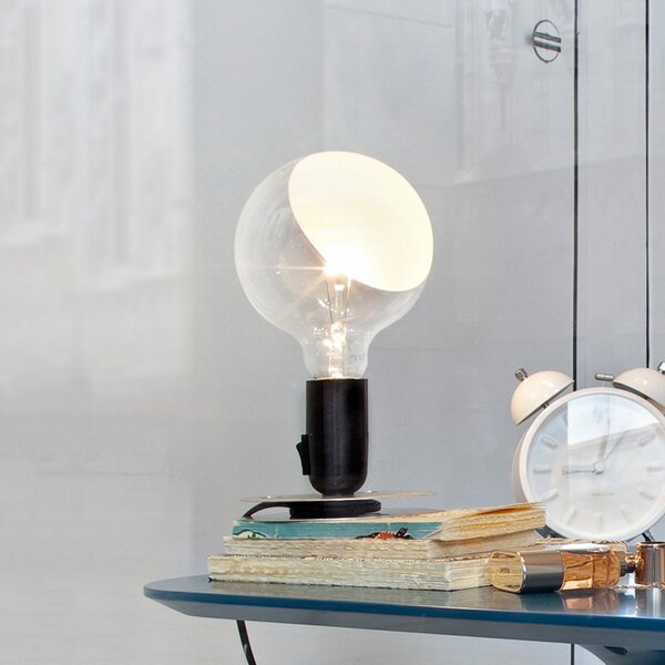 Lampade da tavolo FLOS, Lampadina, Nero, Soggiorno, Metallo, Design