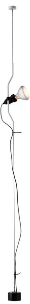 Lampada a sospensione FLOS, PARENTESI, Nero, Soggiorno, Metallo, Design