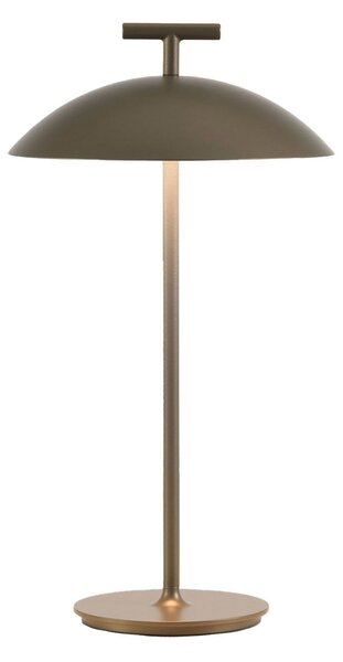 Lampade da tavolo Kartell, Mini Geen-A, Bronzo / Ottone anticato, Soggiorno, Metallo, Design