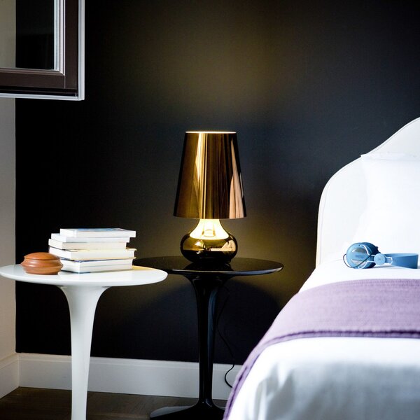 Lampade da tavolo Kartell, Cindy, Dorato / Ottone, Soggiorno, Plastica, Design