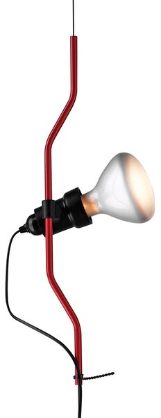 Lampada a sospensione FLOS, Rosso, Metallo