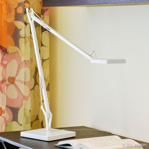 Lampade da tavolo FLOS, KELVIN, Bianco, Studio / Ufficio, Metallo, Design