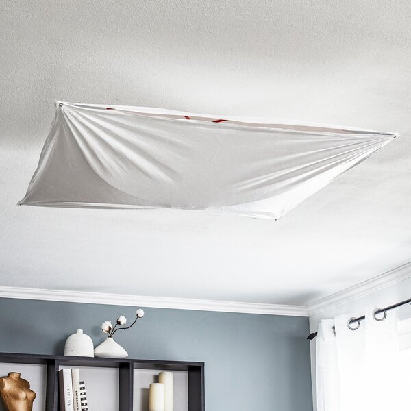 Plafoniera FLOS, ARIETTE, dimmerabile, Bianco, Soggiorno, Tessuto / Tessile, Design