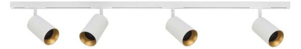 Designline Tube Kit PRO Set di 4 binari da 1,9 m, bianco