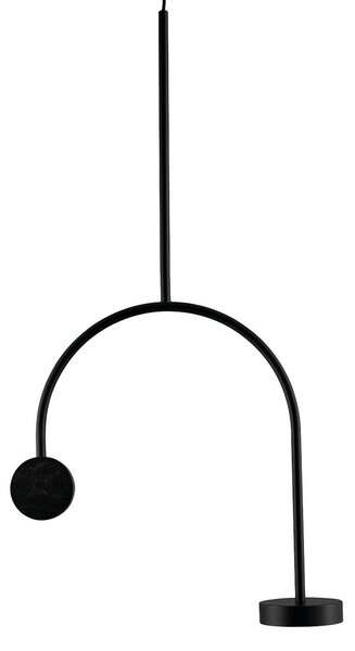 Lampada a sospensione AYTM, Grasil, Nero, Soggiorno, Metallo, Design