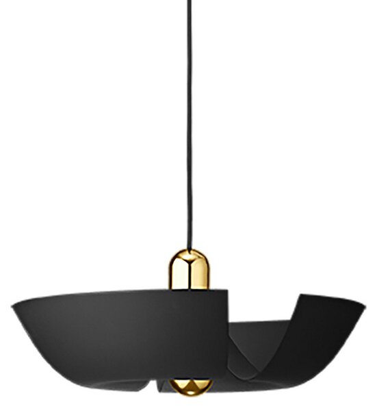 Lampada a sospensione AYTM, Cycnus, dimmerabile, Nero, Soggiorno, Alluminio, Design