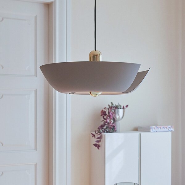 Lampada a sospensione AYTM, Cycnus, dimmerabile, Grigio, Soggiorno, Alluminio, Design