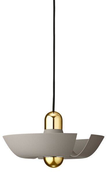 Lampada a sospensione AYTM, Cycnus, dimmerabile, Grigio, Soggiorno, Alluminio, Design