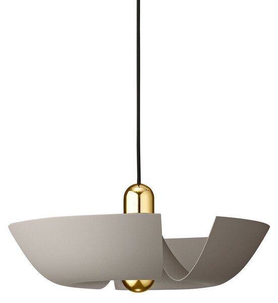 Lampada a sospensione AYTM, Cycnus, dimmerabile, Grigio, Soggiorno, Alluminio, Design