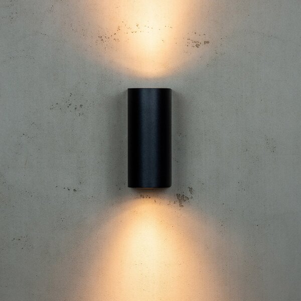 Lampade da esterno Dyberg Larsen, Læsø, Nero, Alluminio, Design