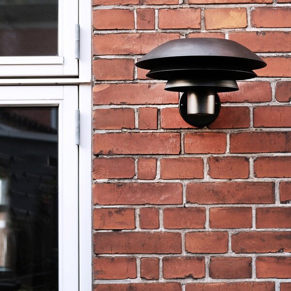 Lampade da esterno Dyberg Larsen, DL31, dimmerabile, Nero, Metallo, Scandinavo