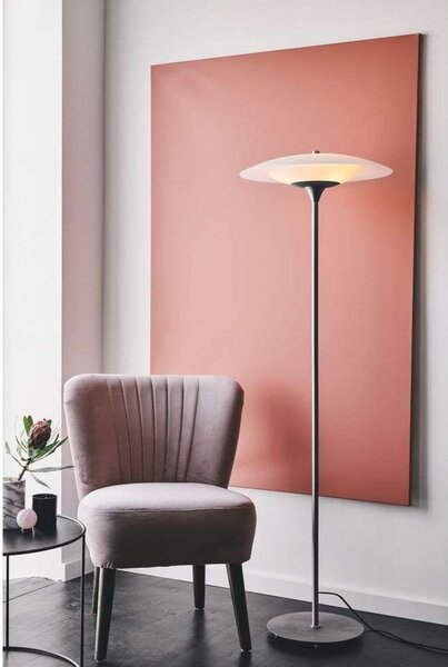 Lampada da terra Halo Design, Bianco, Soggiorno, Metallo