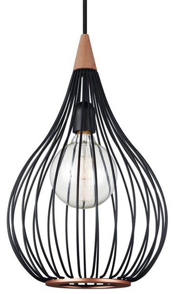 Lampada a sospensione Halo Design, Nero, Soggiorno, Metallo