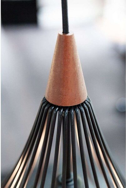 Lampada a sospensione Halo Design, Nero, Soggiorno, Metallo