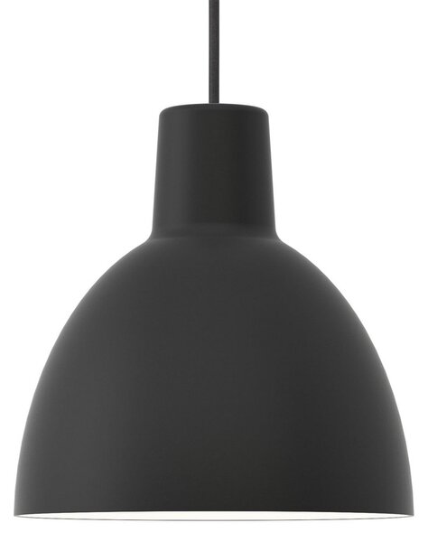 Lampada a sospensione Louis Poulsen, Toldbod 250, dimmerabile, Nero, Soggiorno, Metallo, Design