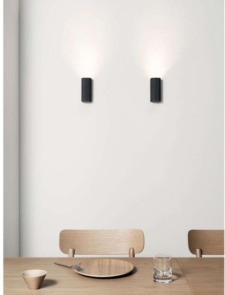 Applique da parete Pholc, Beige, Soggiorno, Alluminio