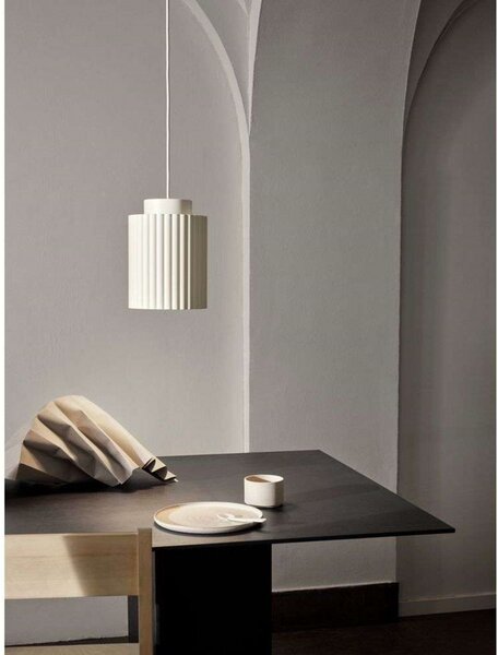 Lampada a sospensione Pholc, Beige, Sala da pranzo, Alluminio