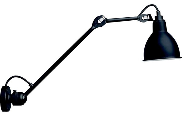 Applique da parete Lampe Gras, Nero, Soggiorno, Metallo, Design