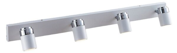 Plafoniera Lindby, Kardo, dimmerabile, Bianco, Bagno, Metallo, Moderno