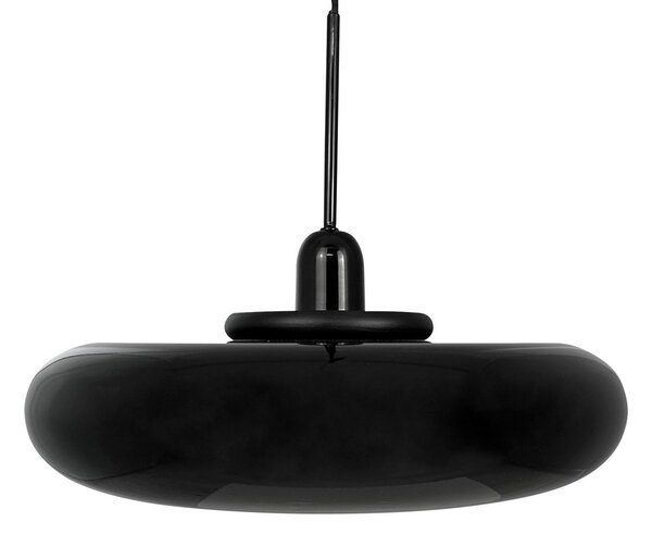 Lampada a sospensione Dyberg Larsen, Planet, dimmerabile, Nero, Soggiorno, Metallo, Design