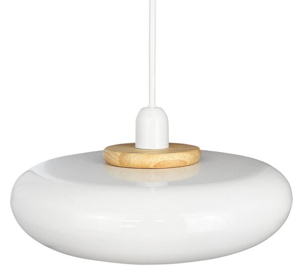 Lampada a sospensione Dyberg Larsen, Planet, dimmerabile, Bianco, Soggiorno, Metallo, Design
