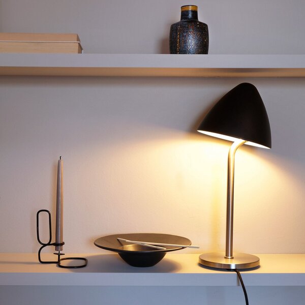 Lampade da tavolo Dyberg Larsen, Oulu, Metallizzato, Soggiorno, Metallo, Design