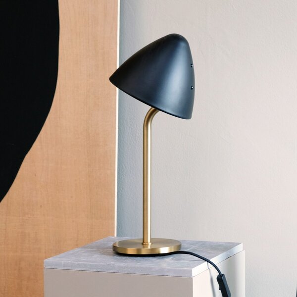 Lampade da tavolo Dyberg Larsen, Oulu, Nero, Soggiorno, Metallo, Design