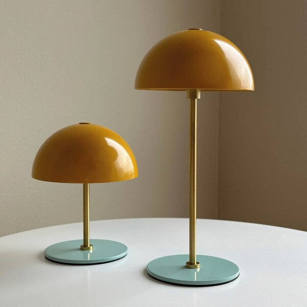 Lampade da tavolo Dyberg Larsen, Along, dimmerabile, Giallo, Soggiorno, Metallo, Scandinavo