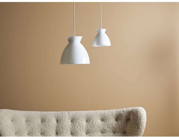 Lampada a sospensione Piet Hein, Bianco, Cucina, Vetro