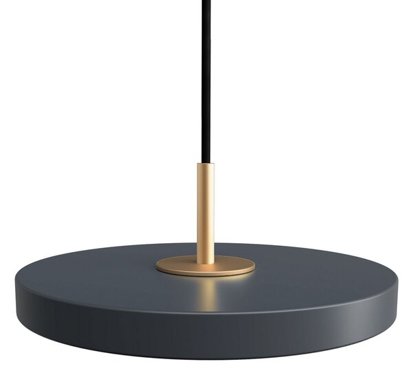 Lampada a sospensione UMAGE, Asteria Micro V2, dimmerabile, Nero, Soggiorno, Metallo, Scandinavo