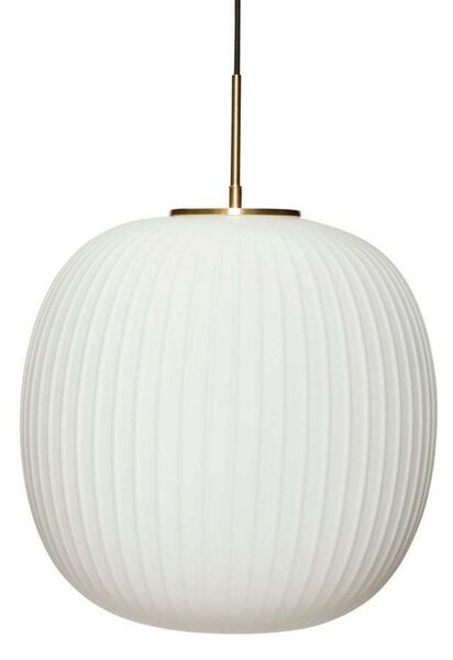 Lampada a sospensione Hübsch, Bianco, Soggiorno, Metallo