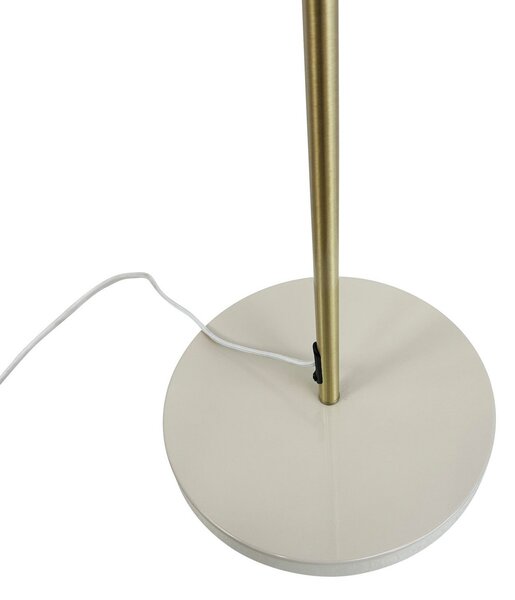Lampada da terra Dyberg Larsen, Ocean, Beige, Soggiorno, Metallo, Scandinavo