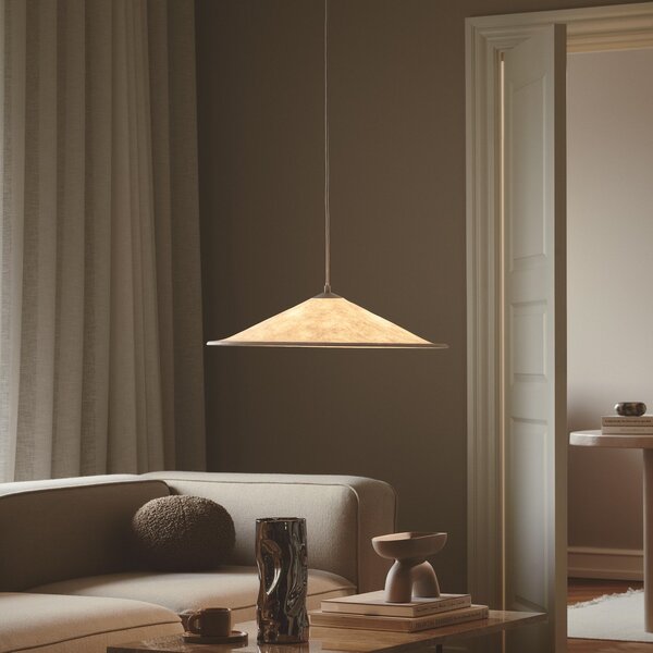 Lampada a sospensione DFTP by Nordlux, Hill 55, dimmerabile, Bianco, Sala da pranzo, Plastica, Scandinavo