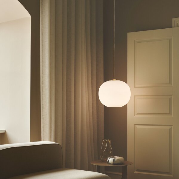 Lampada a sospensione DFTP by Nordlux, Navone, dimmerabile, Bianco, Soggiorno, Vetro