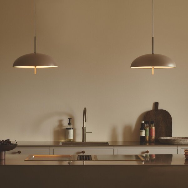 Lampada a sospensione DFTP by Nordlux, Versale, dimmerabile, Marrone / Ruggine, Sala da pranzo, Metallo, Scandinavo