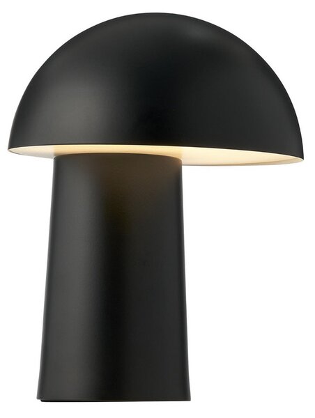 Lampade da tavolo DFTP by Nordlux, Faye Portable, dimmerabile, Nero, Soggiorno, Metallo, Scandinavo