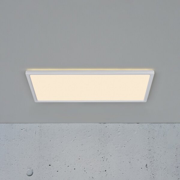 Plafoniera Nordlux, Harlow Smart, dimmerabile, Bianco, Soggiorno, Plastica