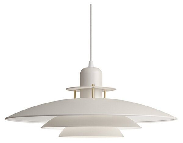 Lampada a sospensione Belid, dimmerabile, Beige, Sala da pranzo, Metallo